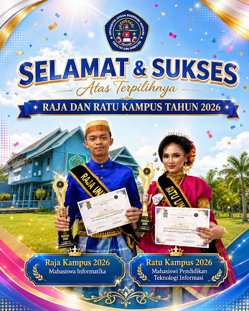 Mahasiswa FIKOM UNISAN Sidrap Sabet Gelar Raja dan Ratu Kampus 2026, Bukti Kampus Dukung Talenta dan Bakat Mahasiswa