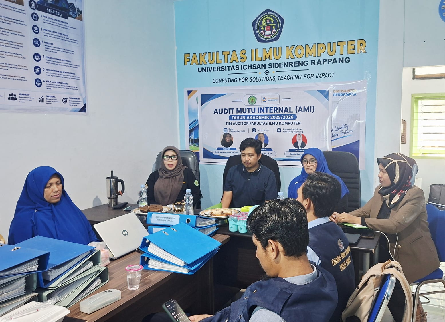 FIKOM UNISAN Sidrap Tingkatkan Audit Mutu Internal, Penguatan Tata Kelola dan Mutu Akademik